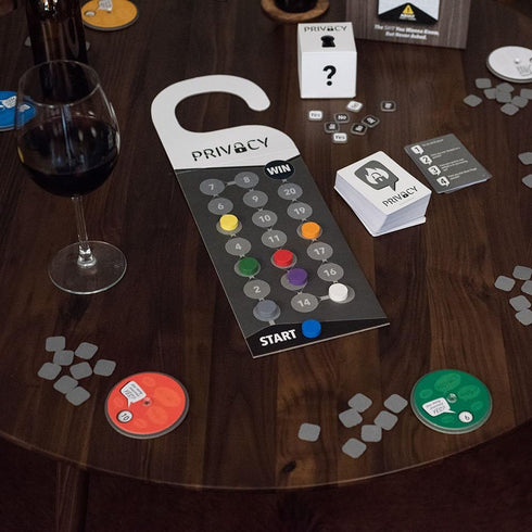 Privacy - Adult Party Game | 18+ Board Game | Fun Drinking Game to Reveal Friends' Secrets with Hilarious Questions