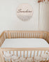 2 Pack, 28" 52", Crib Sheets for Baby Boy Girl Fitted Crib Mattress Sheet x Muslin Toddler Bedding with Neutral Style