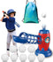 T Ball Set for Kids Toddlers, Electric Automatic Baseball Pitching Machine for Ages 3-8
