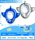 2 Pack Water Squirt Guns, Shark Pool Floats for Kids 3-8 Years, Inflatable Ride-on Toddler Pool Toys for Summer