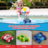 Amphibious Remote Control Car, 2.4Ghz Rechargeable Stunt Car, 360° Flip Waterproof All Terrain Toy, 15KM/H Xmas Gift