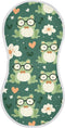 tplaotee Green Cute Frogs Glasses Spring Cotton Muslin Cotton Burp Cloths Easy Care