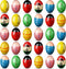 Zhanmai 28 Pcs Easter Wooden Shakers Eggs Musical Maracas Egg Percussion Instruments