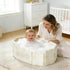 Generic Bathtub,75x45cm Folding Children Portable Space-Saving,Foldable Bath Tub with Drainage | for Boys Girls Pets