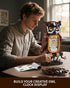 TYCOLE Set, 8-14 (964Pcs) Owl Clock Building Blocks STEM Building Toys with Functional Clock, Collectible Bird Display
