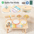 Set 9-in-1 1-3 1-3 WINGYZ Kids Drum Montessori Toys for Year Old & Wooden Musical Instruments for Toddlers, Baby