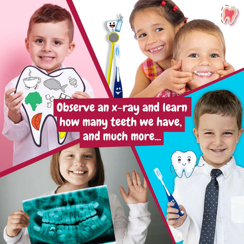 Science4you 10 Set 5+ Dentist Kit for Kids - Dentist Toys for Kids + Doctors Kit with Activities, Doctor with Dentist