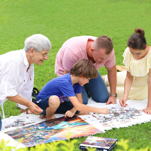 Jigsaw Puzzles for Adults, 1000 Piece Puzzle Game for Decompression and Fun