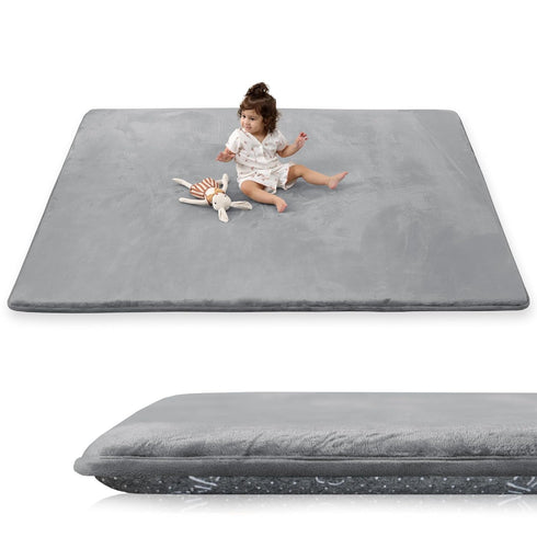 1.5" Thick Baby Play Mat for Floor, 39x59 Playpen Mat, Pro Soft