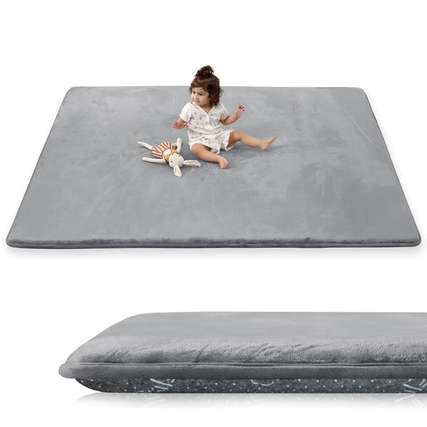 1.5" Thick Baby Play Mat for Floor, 39x59 Playpen Mat, Pro Soft