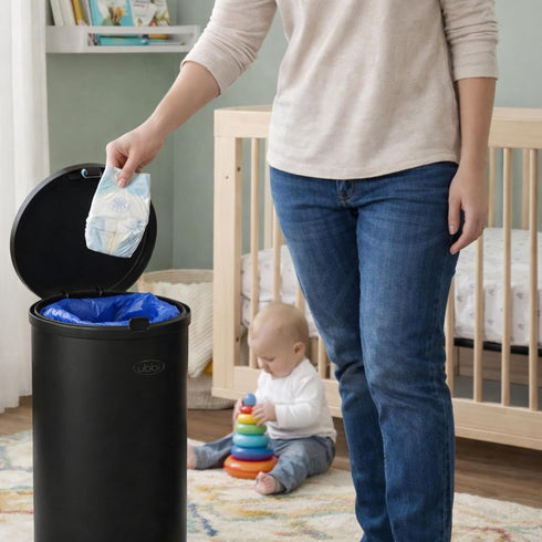 (100 13 (100 Disposable Diaper Pail Refill Bags Bags) Compatible with Ubbi Diaper Bag Pail Gal Capacity Diaper Pail Bag