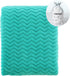 CREVENT 30''X40'' Soft Cozy Warm Baby Blankets - Solid Color for Boys Girls, All Season Use, Newborn Essentials (Wave