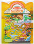 Melissa & Doug Dinosaur Puffy Sticker Play Set Travel Toy with Double-Sided