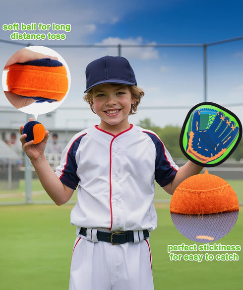 Set 3 4 5 6 7 8 4-8 8-12 Toss and Catch Ball Game Birthday Gifts for Years Old Boys Girls, Yard Camping Outdoor Games