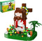 FCEYOUT Jesus Building Block Set, Cross Bible Story Jesus Figures, Creative Christian Toy,