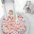 TRENDPLAY Pit Ball for Baby Toddlers, Fun Toys for Ball Pit Pool Playpen, Indoor Outdoor Play with Storage Bag (Pack of