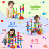 109Pcs 3-12 Marble Run, Marble Maze Game Building Toys for Kid, Upgrade Mable Track Race Construction STEM Learning