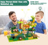 JIXIn Dinosaur Marble Runs for Kids 4-8, Compatible with DUPLO Lego Sets, 125 PCS Classic Big Blocks STEM Toys for Age