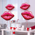 KatchOn Red Lip Balloons - 30 Inch, Pack of 8 | Kiss & Lips Balloons for Bachelorette & Anniversary Decorations