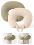 lulumoon Muslin Nursing Pillow Covers - 2-Pack Cotton Slipcovers for Breastfeeding Pillow