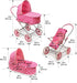 Badger Basket Just Like Mommy 3-in-1 Toy Doll Pram Stroller and Carrier for 18-22 inch Dolls