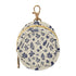 PYBUG Leaf Round Pacifier Storage Case, Polyester & TPU Lined with Hook Buckle,