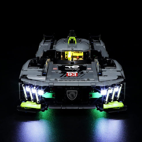 LIGHTAILING LED Lighting Kit for Lego 42156 Peugeot 9X8 24H Le Mans Hybrid Hypercar Model - Compatible with Lego (Model