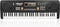 LeeQee Digital Keyboard Piano for Kids - 61 Keys Multifunction Electric Piano with Microphone for Ages 3-12 (Black)