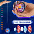 Lenwen 50 Pcs Alloy Responsive Ball Colorful Yoyo Bulk Metal Beginner String Trick Ball for Students and Adults