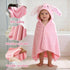 Custom Bunny Hooded Bath Towel with Name Personalized Kids Bath Towel for Toddlers & Babies Soft, Absorbent Cotton