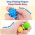 16 Pack Sensory Fidget Toys Kids Adults: Textured Suction Toy - Sensory Toys for Autism Kids Calming - Quiet Fidgets
