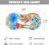 FLildon 2PCS Muslin Burp Cloth for Baby Tropical Floral Parrots Super Absorbent Burping Cloths, Bibs for Newborn Boys