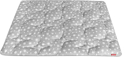 Rectangle Kids Play Mat - Non-Slip Indoor & Outdoor Toddler Tent Mat, Washable Star Print Padded Mat 53" x 36"