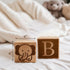 Personalized Wooden Name Blocks - Unique Montessori Nursery Decor