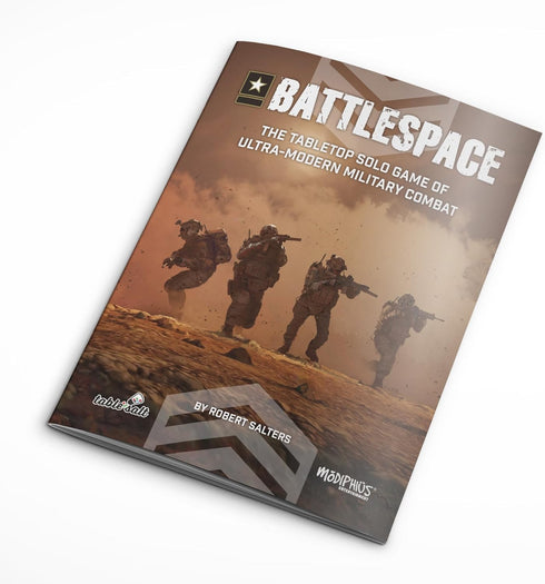 Modiphius Entertainment: Battlespace - Tabletop Solo War Card Game, Ages 13+, 1 Player, 30-60 Min