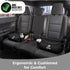 Diono Solana Lightweight Backless Booster Seat - Black, No Latch, Machine Washable
