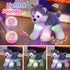 12 BSTAOFY Musical Light up Husky Puppy Stuffed Animal Realistic LED Singing Dog Soft Plush Toy with Night Lights Glow