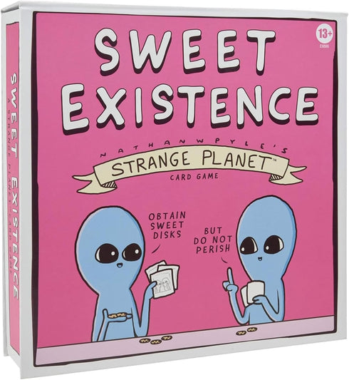 Hasbro Gaming Sweet Existence - Family-Friendly Party Card Game Inspired by Nathan W. Pyle, Ages 13+