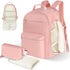 Expandable 34L Diaper Bag Backpack Baby Travel Bag with Changing Pad, Waist