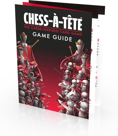 Chess-a-tete 2 Chess--Tte Player Strategy Card Game for Adults & Teens | Chess-Inspired Tactical Battles | Fast