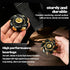 JC JIUCHUANG Toys-BlackGold-2 EDC Fidget Sliders Adults Metal Fidget Toys Adults for ADHD & Anxiety Autism Stress