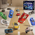 Yewkou 18-Pack, 1:64 Set, 3 (18 Pack) Toys Cars Scale Die-Cast Metal Vehicles Includes Pickup, Racing Cars,Sports Cars