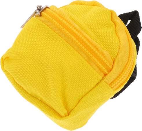 ibasenice Mini Doll Bag, Miniature Doll Backpack Accessories for Dressing & Costumes