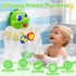 Yitbisy 1 2 3 1-3 Dinosaur Baby Bath Toys for Year Old Boys, Dino Bath Bubble Machine with Rainbow Lights & Water