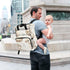 YANENDIE Backpack, Backpack Backpack Cute Looking Goose Diaper Bag Unisex Travel Baby Diaper Bags with Stroller Straps