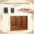 Chivertion 1:12 48 Scale Dollhouse Miniature Wooden Bookshelf with Pcs Miniatures Books, Mini Bookcase Tiny Books