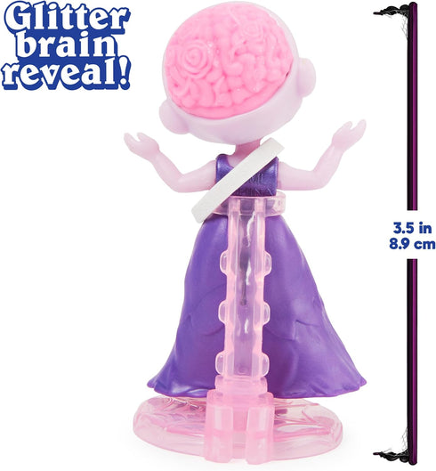 Surprise Collectible Zombie Figure, Doll Accessories & Coffin, 3.5-inch, Kids Toys for Girls
