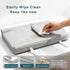 Tizoerly Wipeable Baby Changing Pad for Dresser, Portable Changing Pad with Restraining Belt, Soft & Non-Slip
