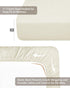 Pack 39"x27"x3", Pack and Play Sheets for Baby Boys and Girls Neutral Muslin Cotton N Play Mattresses Sheet with Boho