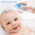 6 PCS Baby Bath Time Sponge Brush- Body, Hair, and Scalp Cleaning - Gentle on Infant, Toddler Sensitive Skin - Great